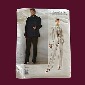 Vogue 2188 Sewing Pattern Oscar de la Renta